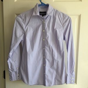 J. Crew Button Front Shirt - Lilac